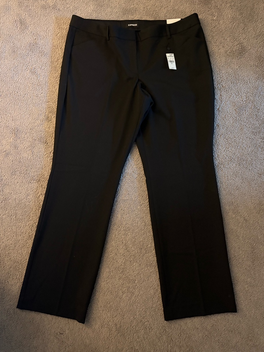 Express Women’s Black Dress Pants - Low Rise Boot Cut NWT